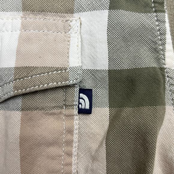 The North Face Shirt Men's Large Multicolor Plaid 100% Cotton Pockets Button-Up - Picture 4 of 10